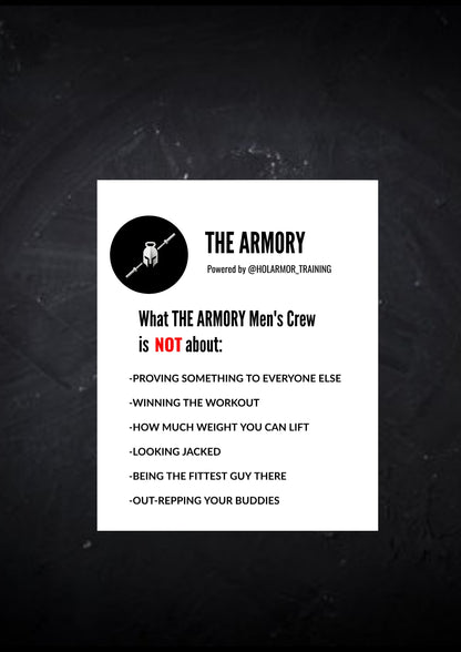 THE ARMORY MEN- JUNE 20TH 2026