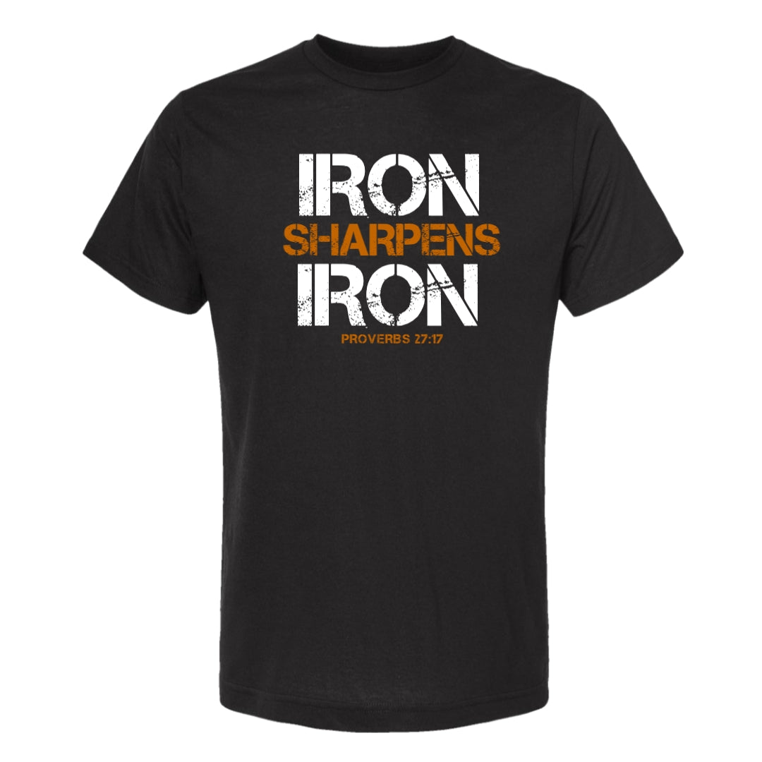 Iron Sharpens Iron-Black Tee