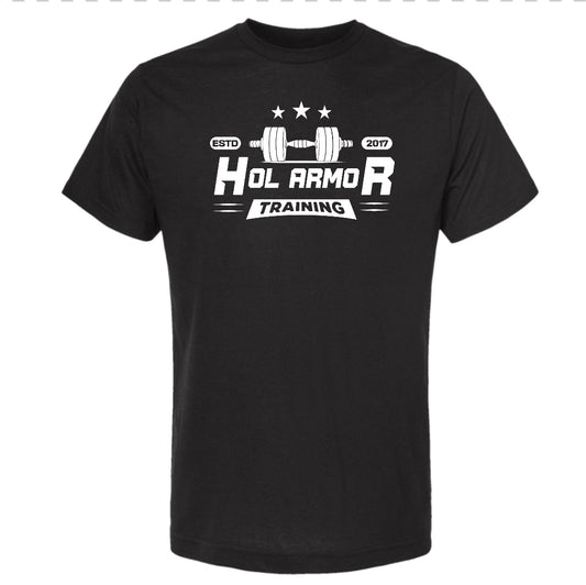 Hol Armor Training Black Tee PRE-ORDER!